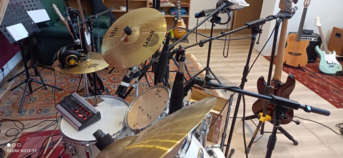 Live room du Studio Deffand