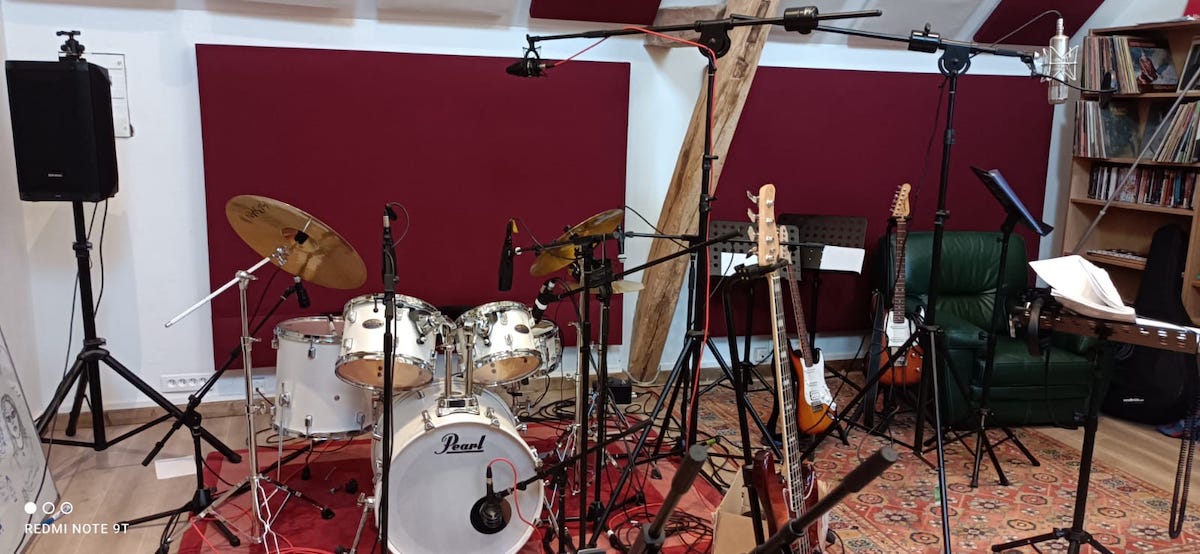 Live room du Studio Deffand